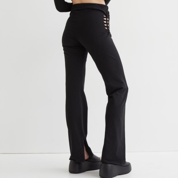 NWT Cut Out Pants with Flare - Picture 6 of 7